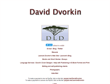 Tablet Screenshot of dvorkin.com